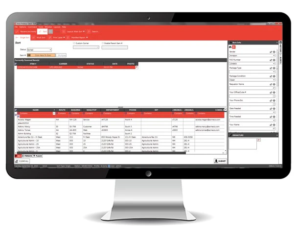 screenshot of SCL Intra